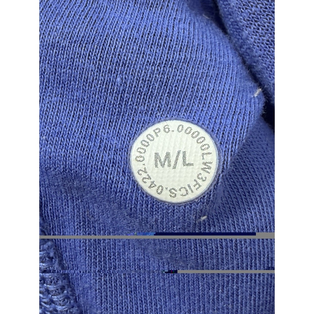 Lululemon Sweatshirt Thick Fleece 1/2 Half Zip Oversized Wild Indigo M/L Womens - Picture 4 of 8